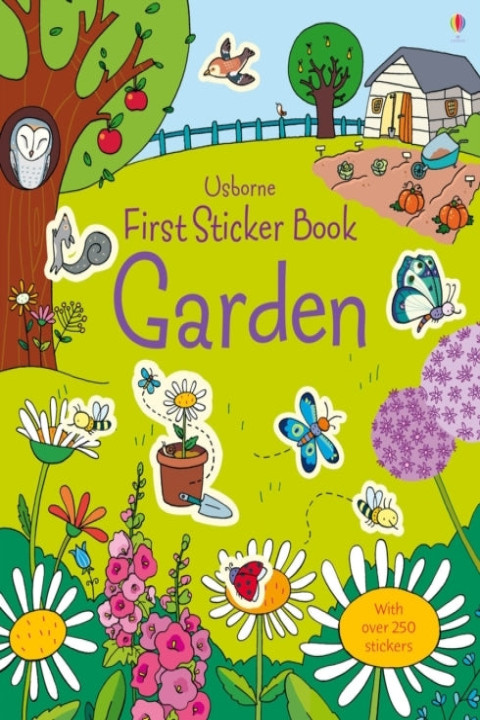 Omslag: First Sticker Book Garden