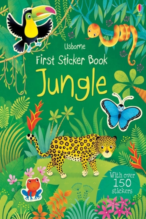 Omslag: First Sticker Book Jungle