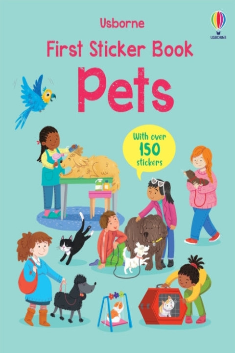 Omslag: First Sticker Book Pets