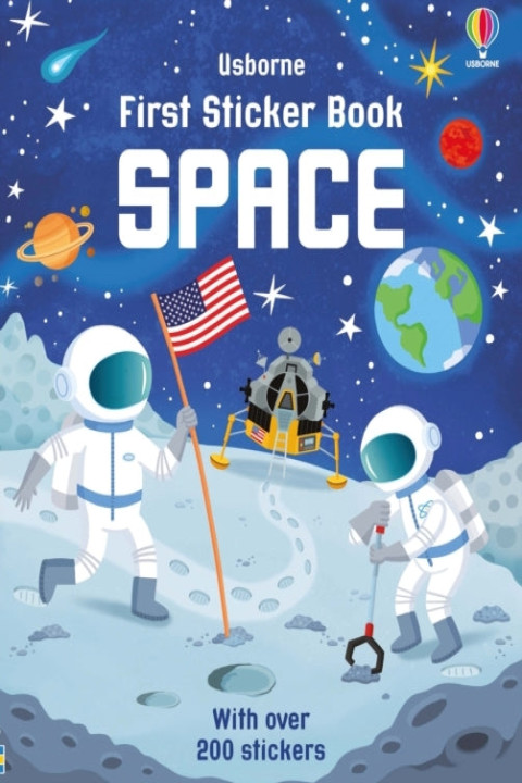 Omslag: First Sticker Book Space