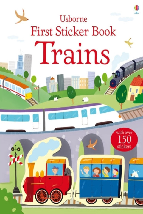Omslag: First Sticker Book Trains
