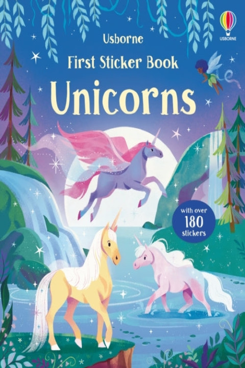 Omslag: First Sticker Book Unicorns