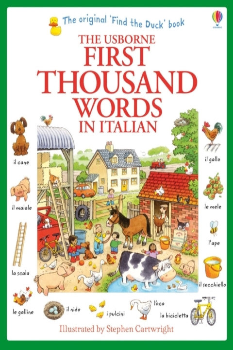 Omslag: First Thousand Words in Italian