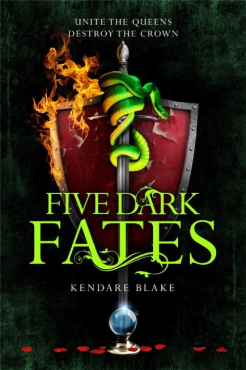 Omslag: Five Dark Fates