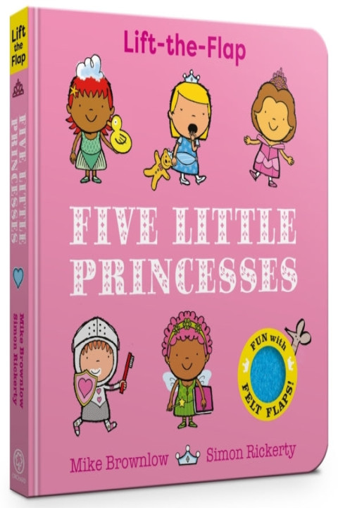 Omslag: Five Little Princesses