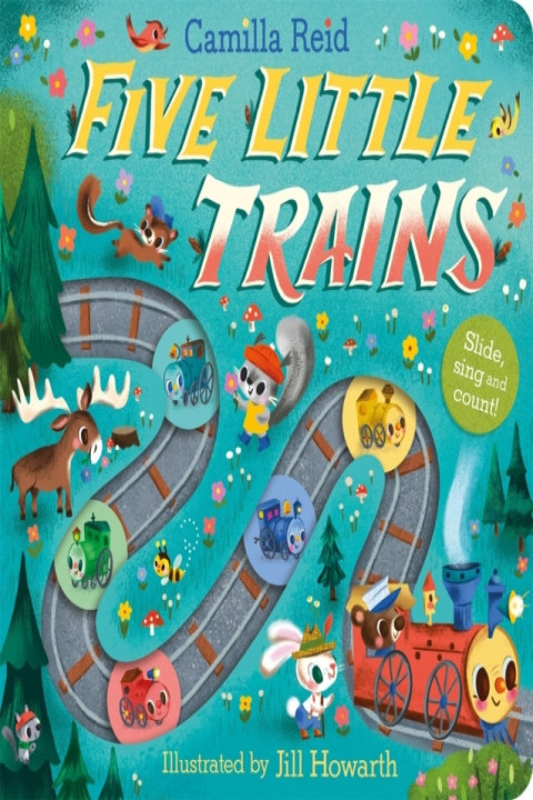 Omslag: Five Little Trains