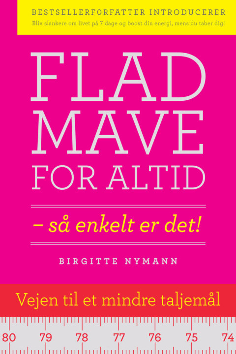 Omslag: Flad mave for altid