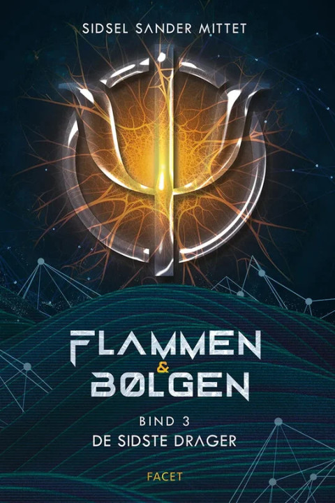 Omslag: Flammen & Bølgen Bind 3 - De sidste drager