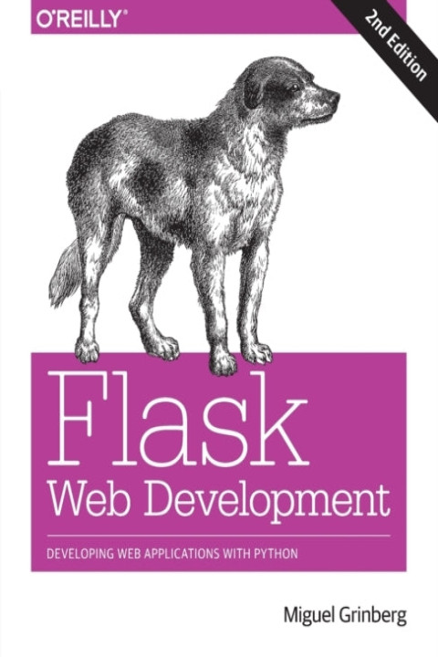Omslag: Flask Web Development 2e