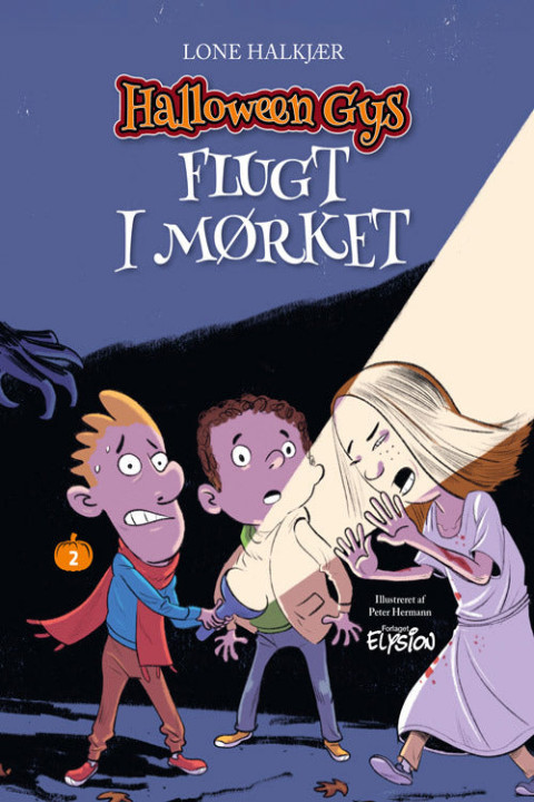 Omslag: Flugt i mørket