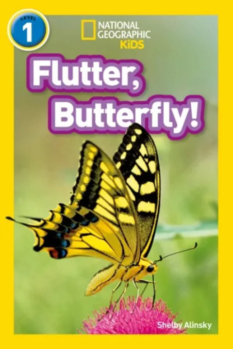 Omslag: Flutter, Butterfly! - Level 1