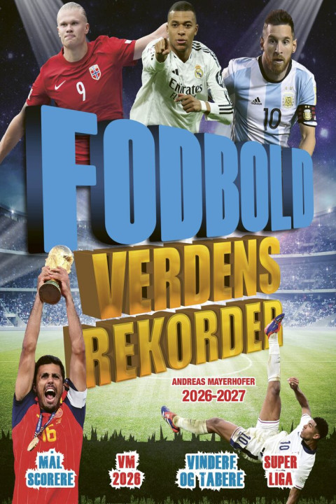 Omslag: Fodbold Verdensrekorder 2026-2027