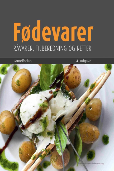 Omslag: Fødevarer - Råvarer, tilberedning og retter