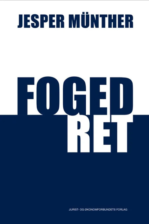 Omslag: Fogedret