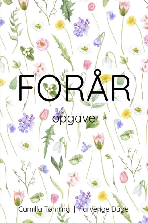 Omslag: FORÅR - opgavebog