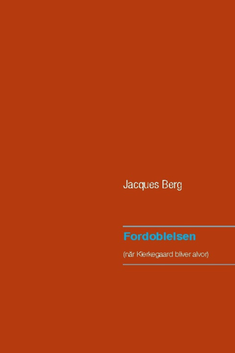 Omslag: Fordoblelsen