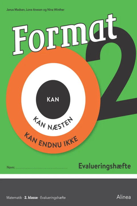 Omslag: Format 2, Evalueringshæfte