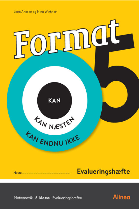 Omslag: Format 5, Evalueringshæfte