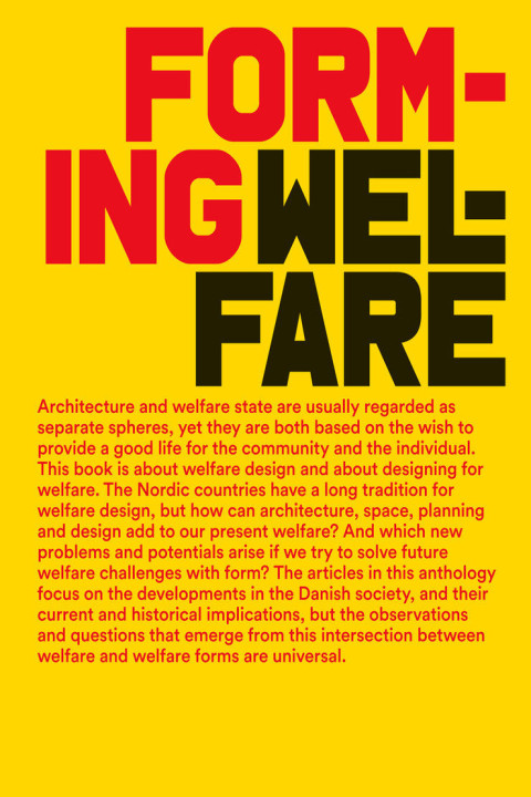Omslag: Forming Welfare