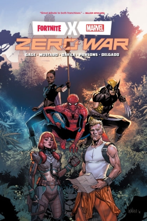 Omslag: Fortnite X Marvel: Zero War