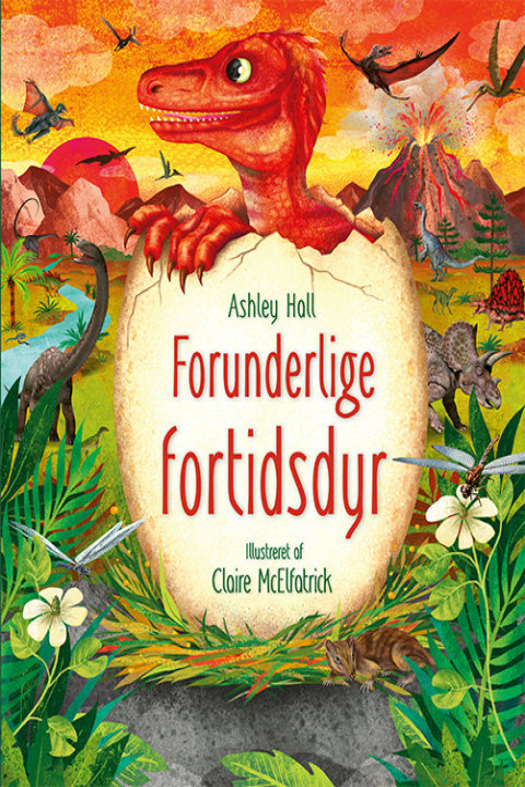 Omslag: Forunderlige fortidsdyr