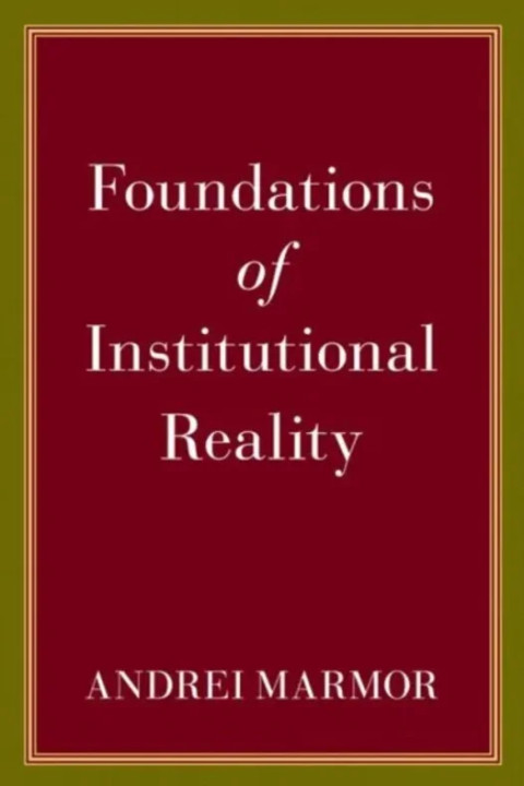 Omslag: Foundations of Institutional Reality