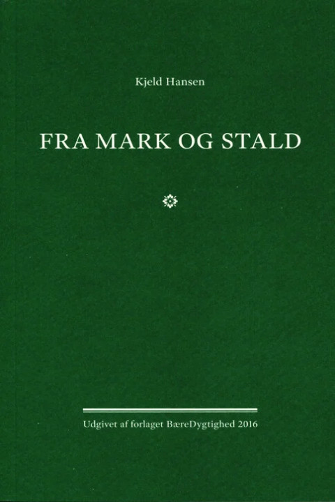 Omslag: Fra mark og stald