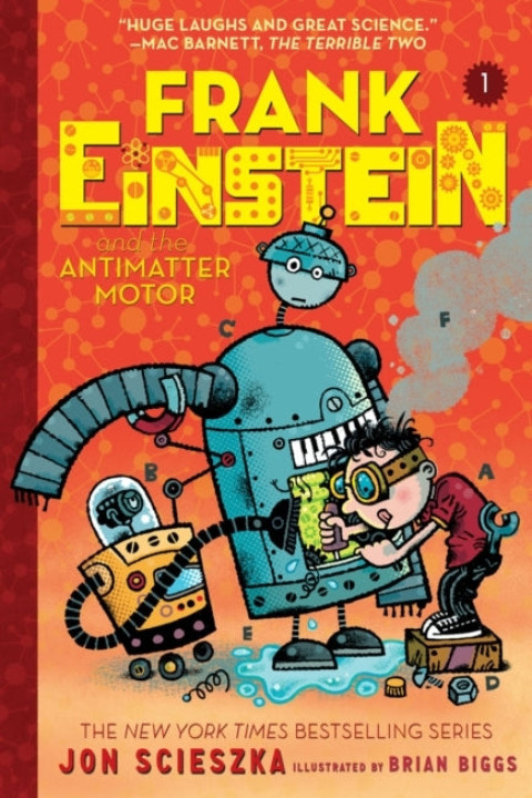 Omslag: Frank Einstein and The Antimatter Motor
