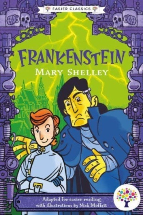 Omslag: Frankenstein Accessible Easier Edition