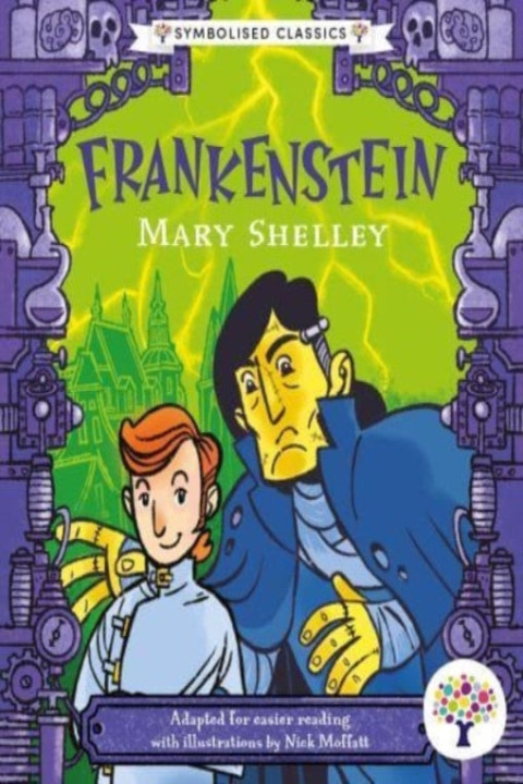 Omslag: Frankenstein Accessible Symbolised Edition