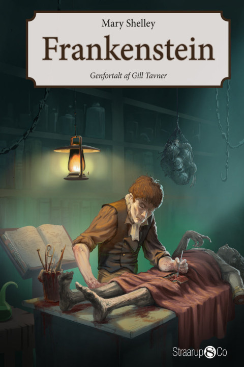 Omslag: Frankenstein