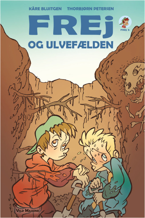 Omslag: Frej og ulvefælden