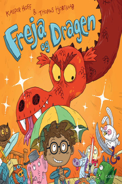 Omslag: Freja og dragen