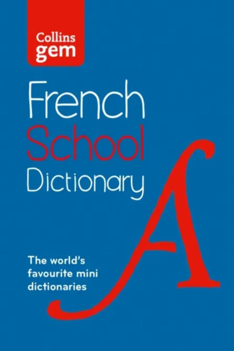 Omslag: French School Gem Dictionary - Trusted Support for Learning, in a Mini-Format
