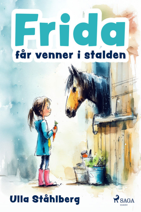 Omslag: Frida får venner i stalden