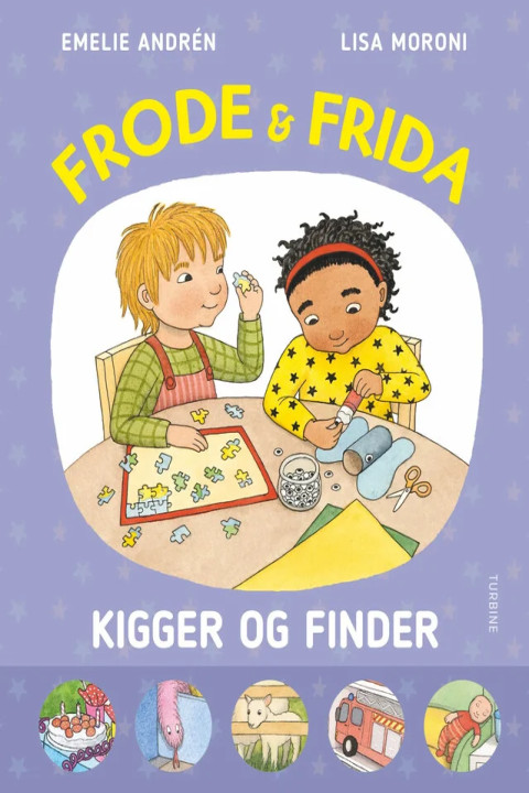 Omslag: Frode og Frida kigger og finder