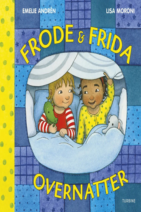 Omslag: Frode og Frida overnatter