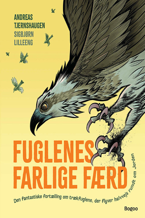 Omslag: Fuglenes farlige færd