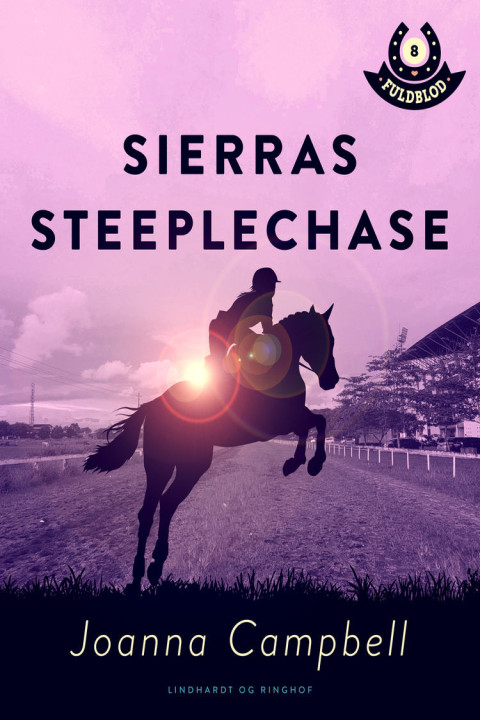 Omslag: Fuldblod 8: Sierras steeplechase