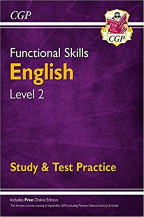 Omslag: Functional Skills English Level 2 - Study & Test Practice