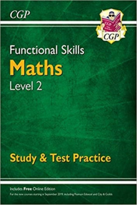 Omslag: Functional Skills Maths Level 2 - Study & Test Practice