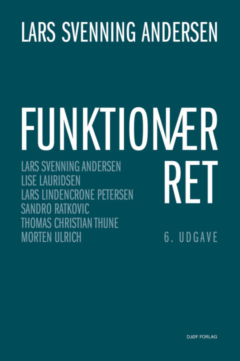 Omslag: Funktionærret