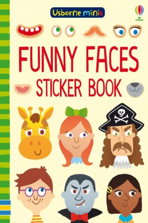 Omslag: Funny Faces Sticker Book