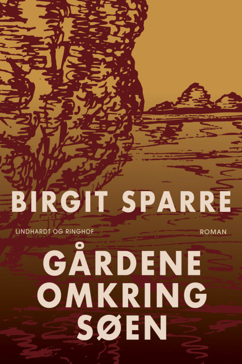 Omslag: Gårdene omkring søen