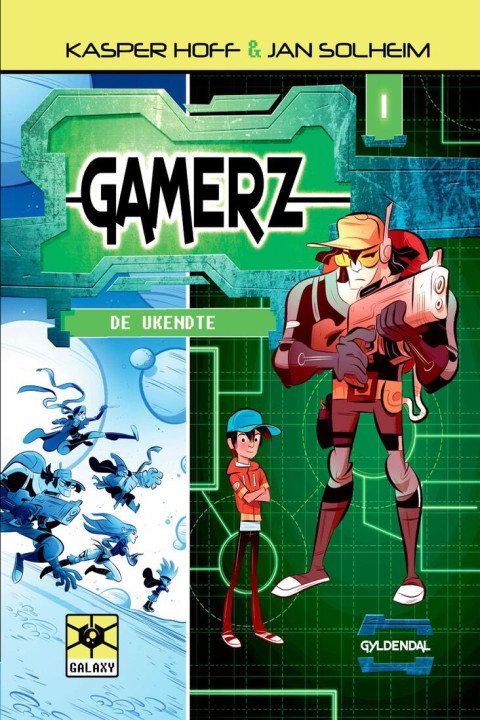 Omslag: Gamerz 1 - De ukendte
