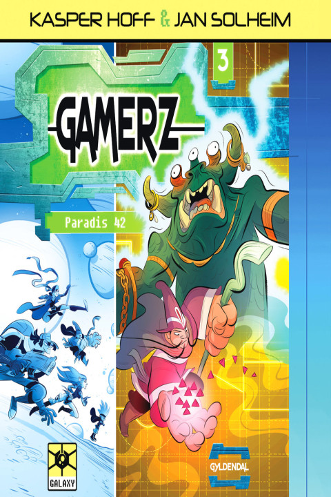 Omslag: Gamerz 3 - Paradis 42