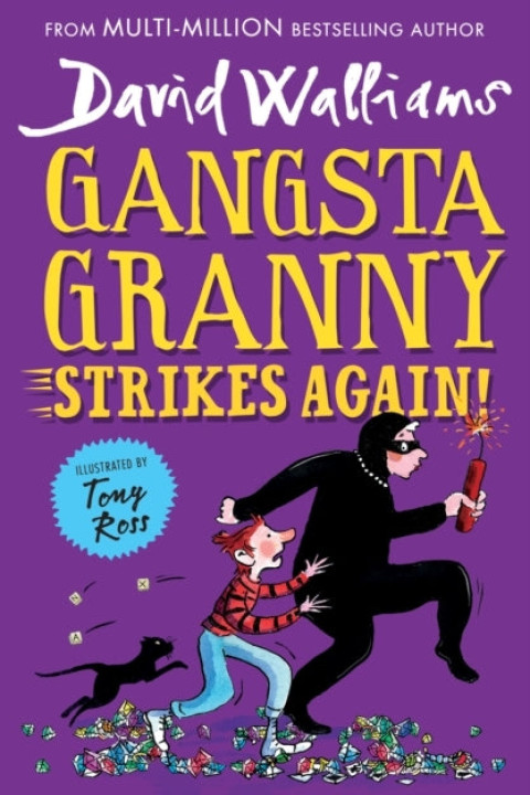 Omslag: Gangsta Granny Strikes Again!