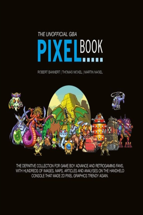 Omslag: GBA PIXEL BOOK.