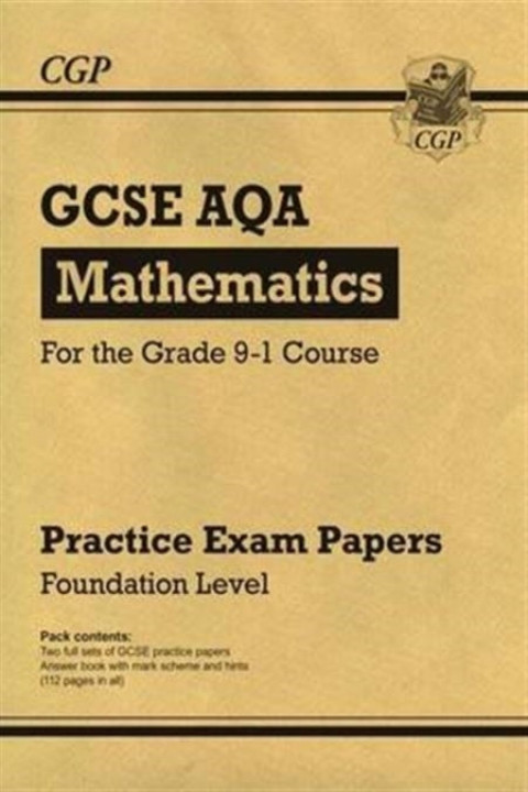 Omslag: Gcse Maths Aqa Practice Papers Foundation