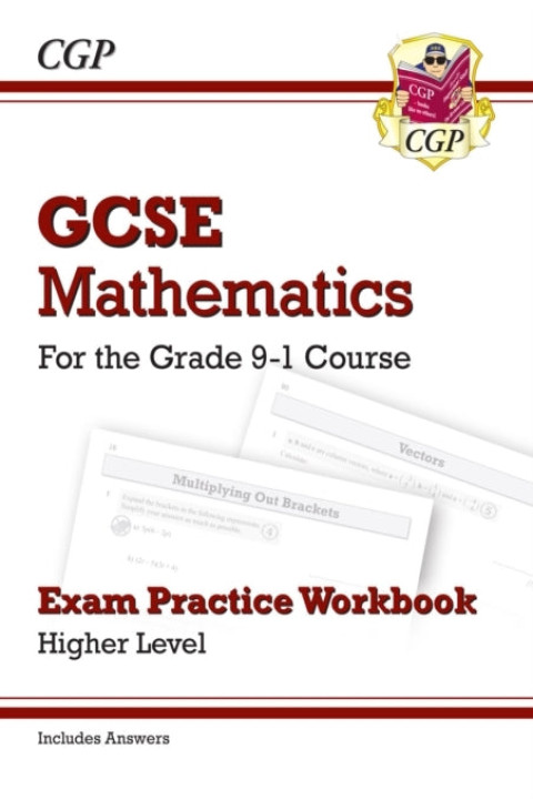Omslag: Gcse Maths Exam Practice Workbook Higher - Includes Video S